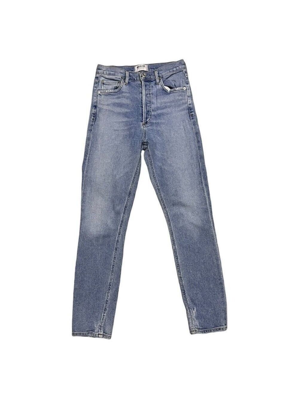 AGOLDE Nico Jean Los Angeles Luxury Designer Slim Fit Womens Denim Pants 26x27